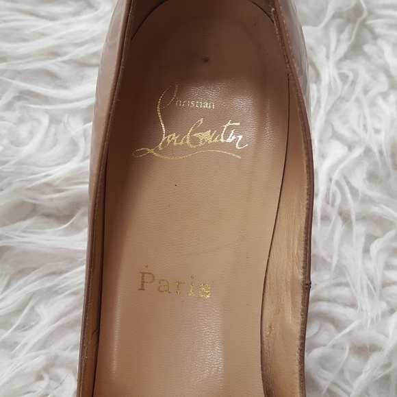 Christian louboutin sexy 100mm peep toe pumps - Picture 6 of 8